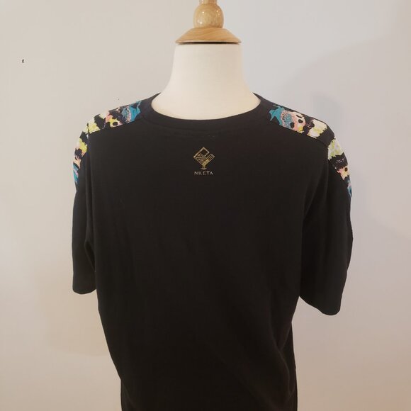 Nketa Men's Print Sleeve Shirt - Picture 7 of 9